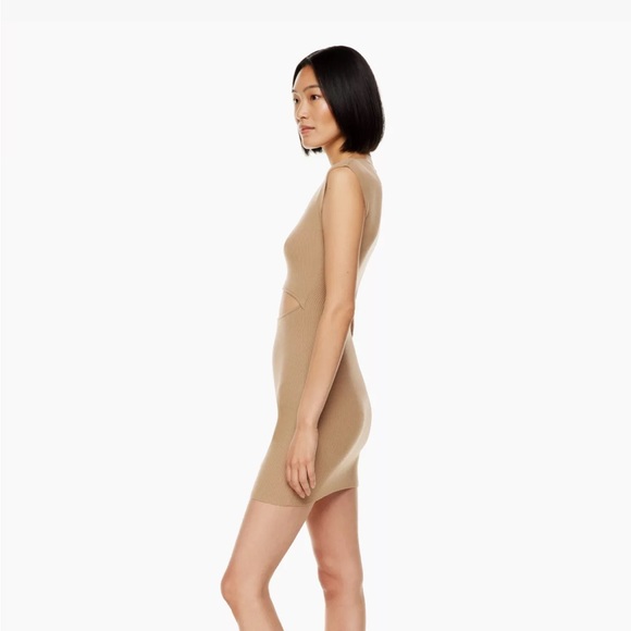 Wilfred Free Cut-Out Knit Mini Dress - Picture 3 of 11